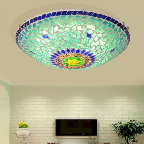 lustre en verre pour décoration moderne intérieure élégante lumineuse - vue 5 sur 9