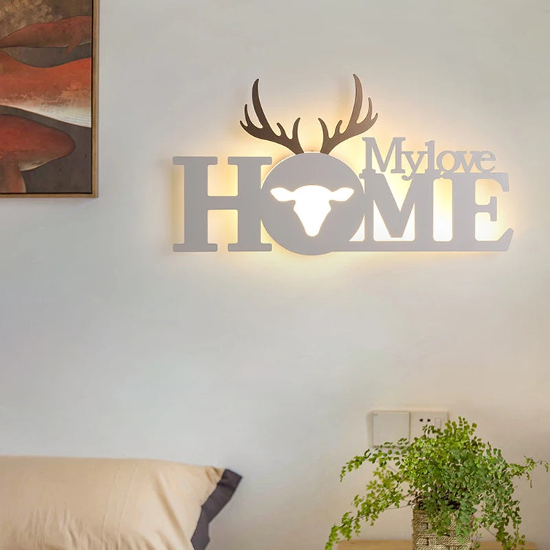 applique murale led lettre pour décoration intérieure enfants - vue 2 sur 12