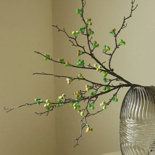 plantes artificielles de houx pour décoration florale et table - vue 7 sur 9