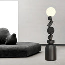 Lampadaire rond Unique en acrylique