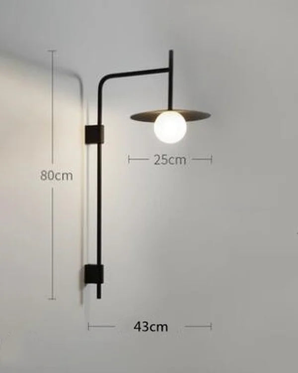 applique murale à bras mobile led moderne intérieur - vue 10 sur 12