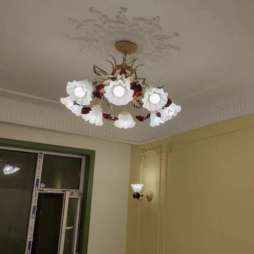 lustre rétro créatif pour restaurant vintage et salon romantique - vue 5 sur 9