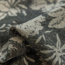 Rideau occultant floral style naturel pour chambre salon