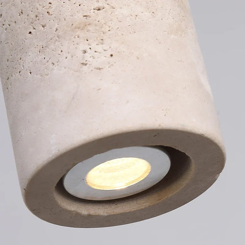 lustre moderne en pierre naturelle pour décoration intérieure - vue 6 sur 7
