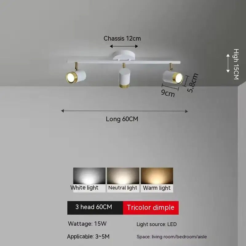 plafonnier à spots Led - vue 9 sur 23