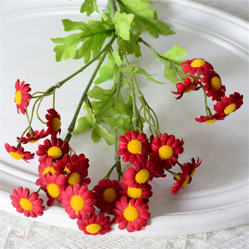 30 têtes de fleurs artificielles pour décoration et arrangements floraux - vue 12 sur 11