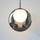 lustre en verre simple lampe à main décoration nordique éclairage intérieur