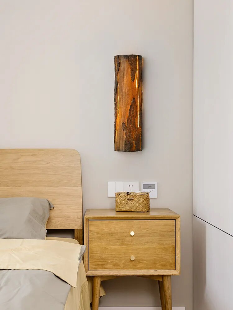 Applique de chevet de chambre à coucher au style nordique - vue 4 sur 8