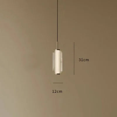 suspension rétro minimaliste en verre pour restaurant et exposition