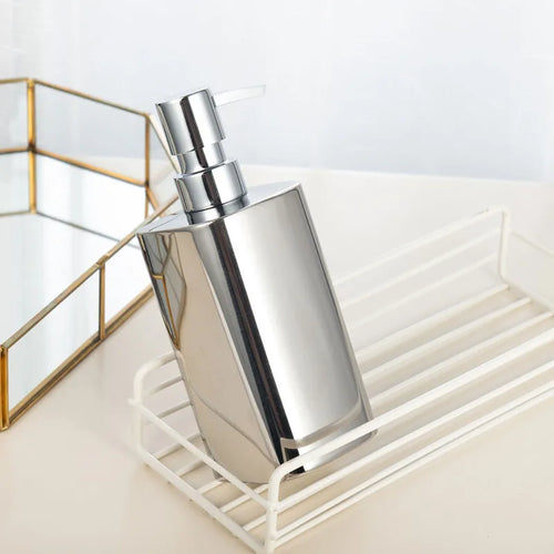 distributeur de savon en acier inoxydable pour salle de bain et accessoires - vue 5 sur 9