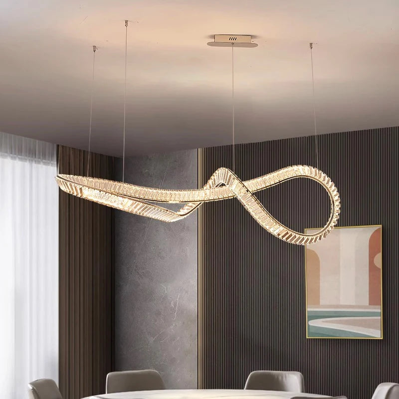 lustre nordique lampes suspendues pour éclairage intérieur - vue 4 sur 6