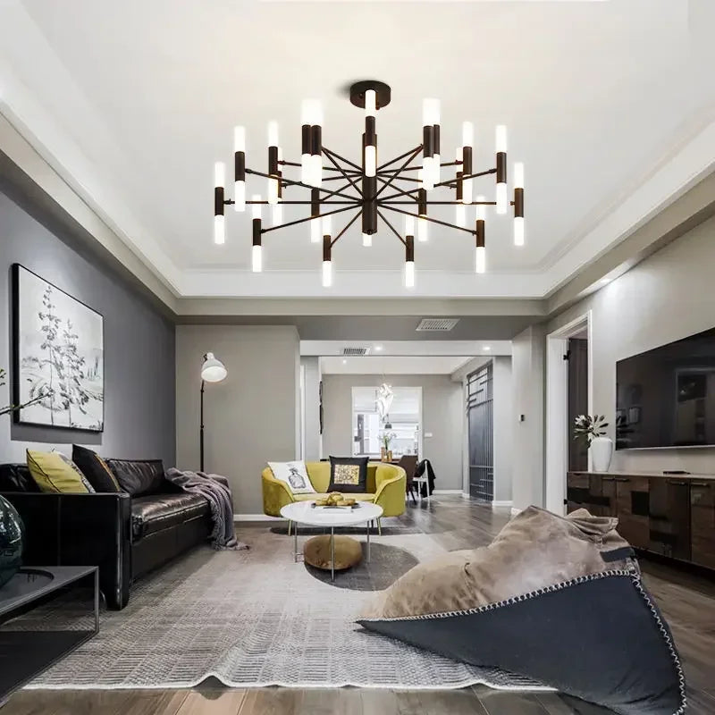 suspension moderne en acrylique pour décoration intérieure élégante - vue 3 sur 18