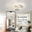 lustre moderne à leds pour décoration intérieure lumineuse