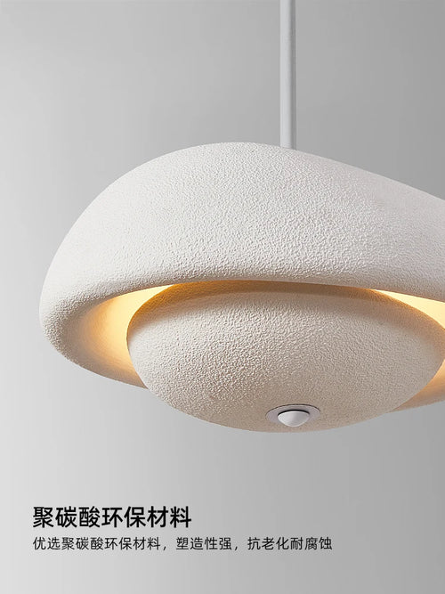 lustre moderne wabi-sabi design pour bar et table ronde - vue 5 sur 8