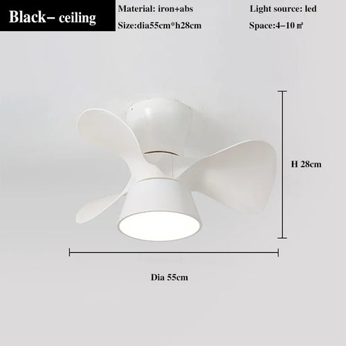 ventilateur de plafond lumineux pour espace commercial - vue 15 sur 17