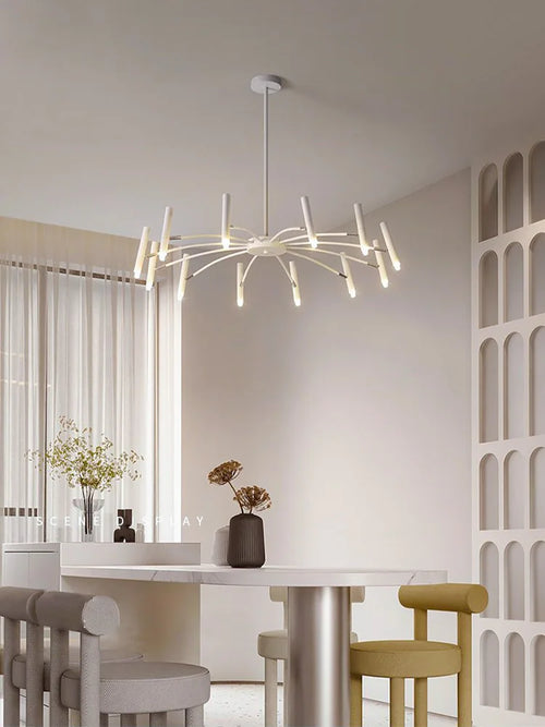 lustre moderne en design nordique pour un éclairage élégant - vue 3 sur 14