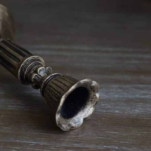 bougeoirs en métal pour décoration de mariage et événements - vue 6 sur 9