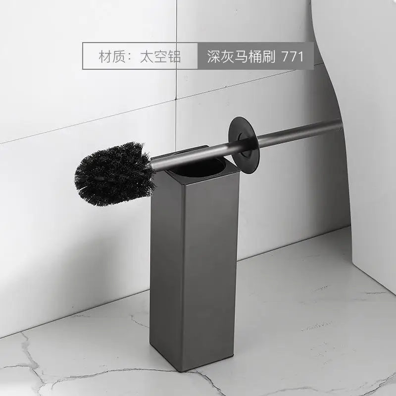 brosse de toilette avec support pour salle de bain - vue 8 sur 10