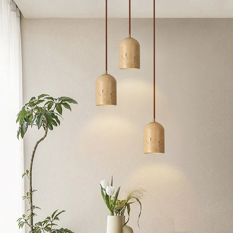 Lampe Japonaise Nordique Créative Rétro Suspendue - vue 2 sur 7