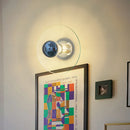 applique murale en verre moderne rétro style romantique avec éclairage led
