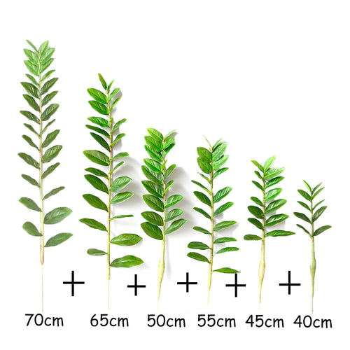 plantes artificielles ficus et zamioculcas pour décoration intérieure - vue 15 sur 14