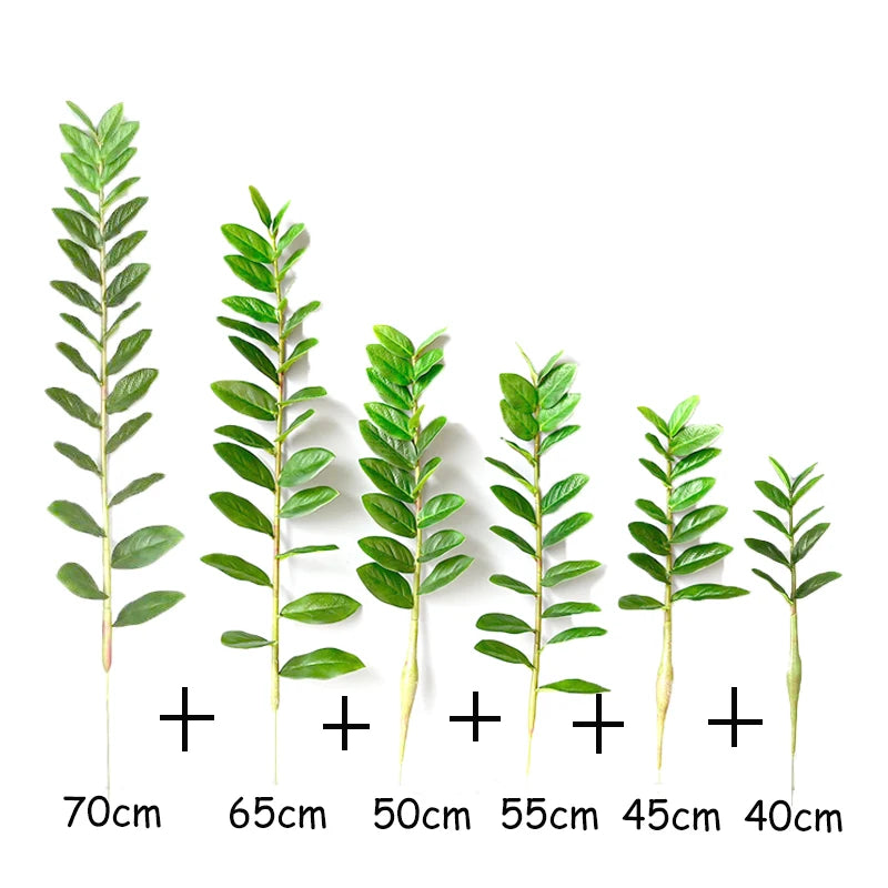 plantes artificielles ficus et zamioculcas pour décoration intérieure - vue 14 sur 14
