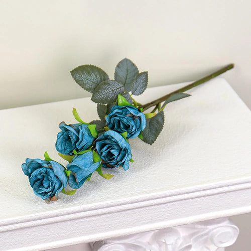 fleurs de rose artificielles pour mariage anniversaire et décoration festive - vue 11 sur 13
