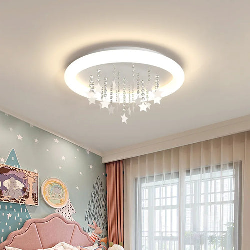 lampe nuage étoile style nordique pour chambre enfant - vue 7 sur 12