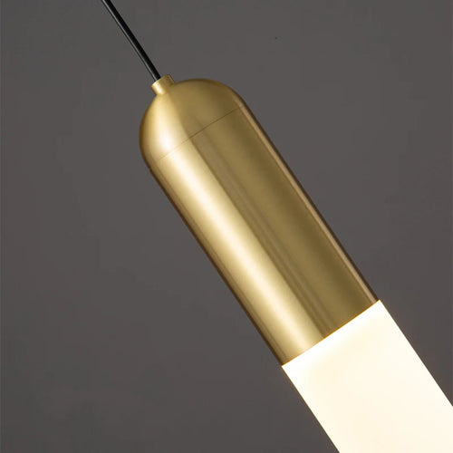 lampes suspendues de luxe en laiton - vue 6 sur 8