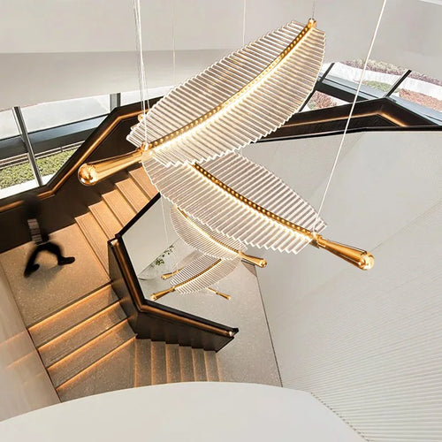 lustre suspendu en verre design pour intérieur élégant - vue 7 sur 20