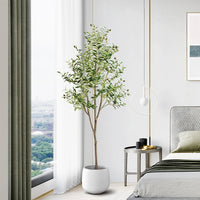 plantes d'olivier artificielles pour décoration intérieure et extérieure