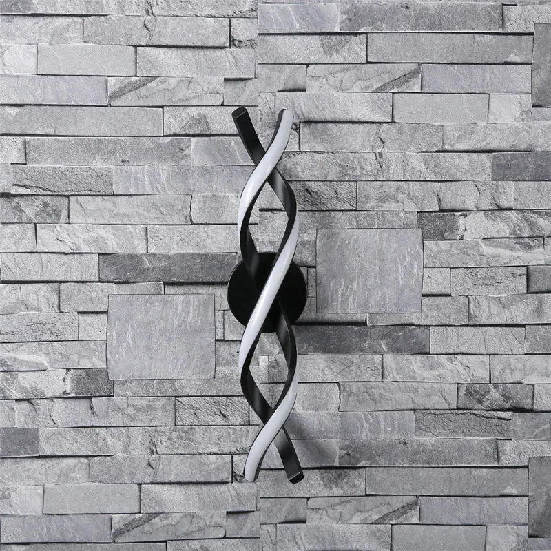 applique murale minimaliste moderne en acrylique led - vue 5 sur 8