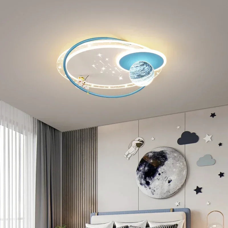 Plafonnier pour enfants Plafonds LED modernes Lustre pour chambre d'enfant Lumières Décoration de la maison Éclairage de chambre de filles et de garçons2023 - vue 3 sur 12