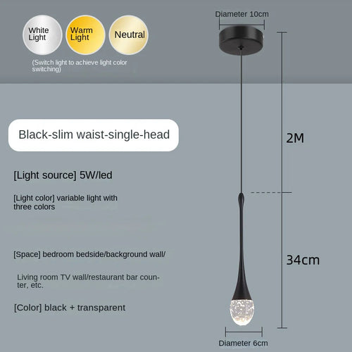 Suspension en cristal au design moderne - vue 11 sur 18