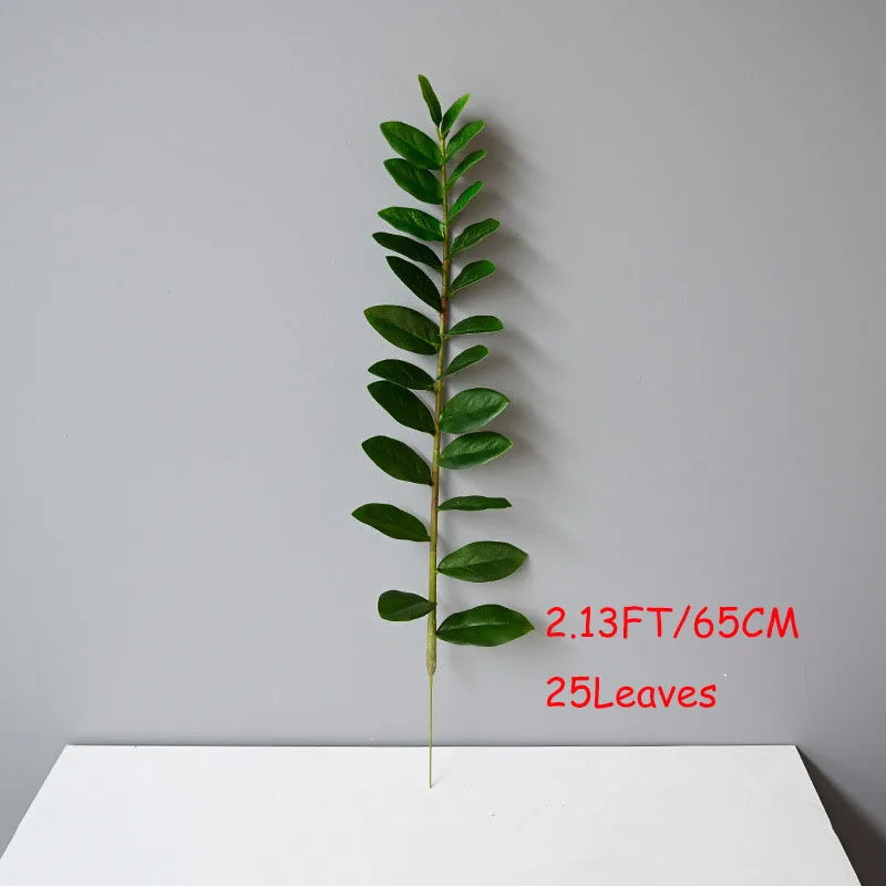 grandes branches artificielles de ficus pour décoration tropicale - vue 7 sur 15