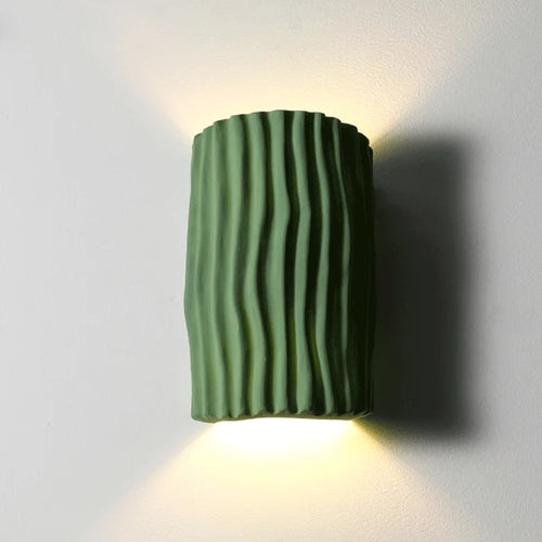 lampe d'ambiance artistique grille nordique en résine led rétro - vue 2 sur 10