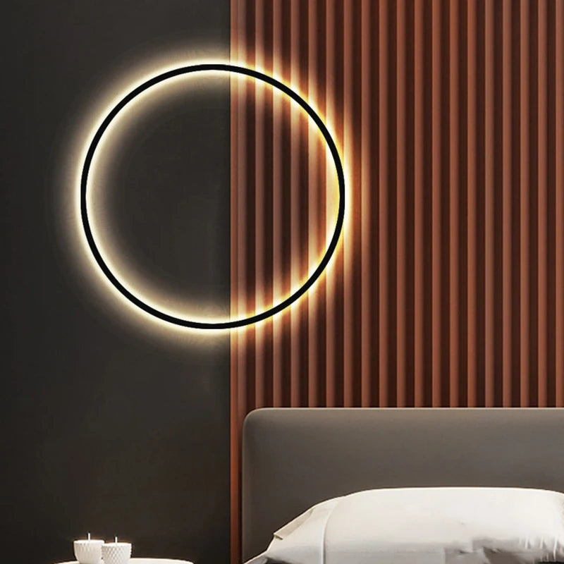 applique murale moderne à intensité variable avec prise usb - vue 3 sur 14