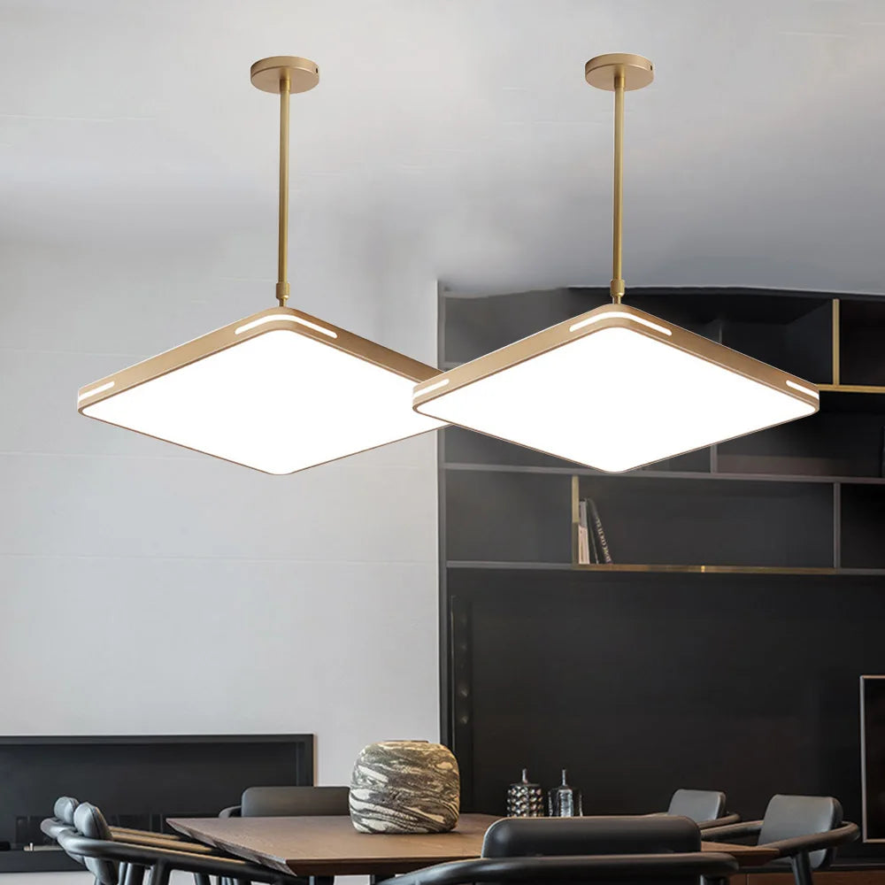 lustre suspendu à led haute luminosité pour décoration intérieure - vue 6 sur 6
