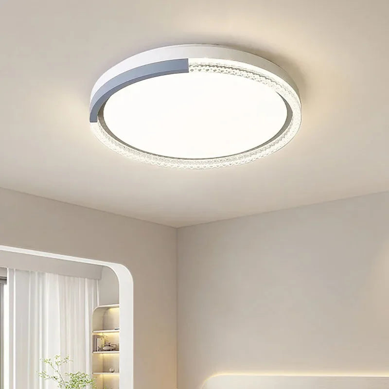 Plafonnier moderne à LEDs pour salon salle à manger chambre - vue 4 sur 8
