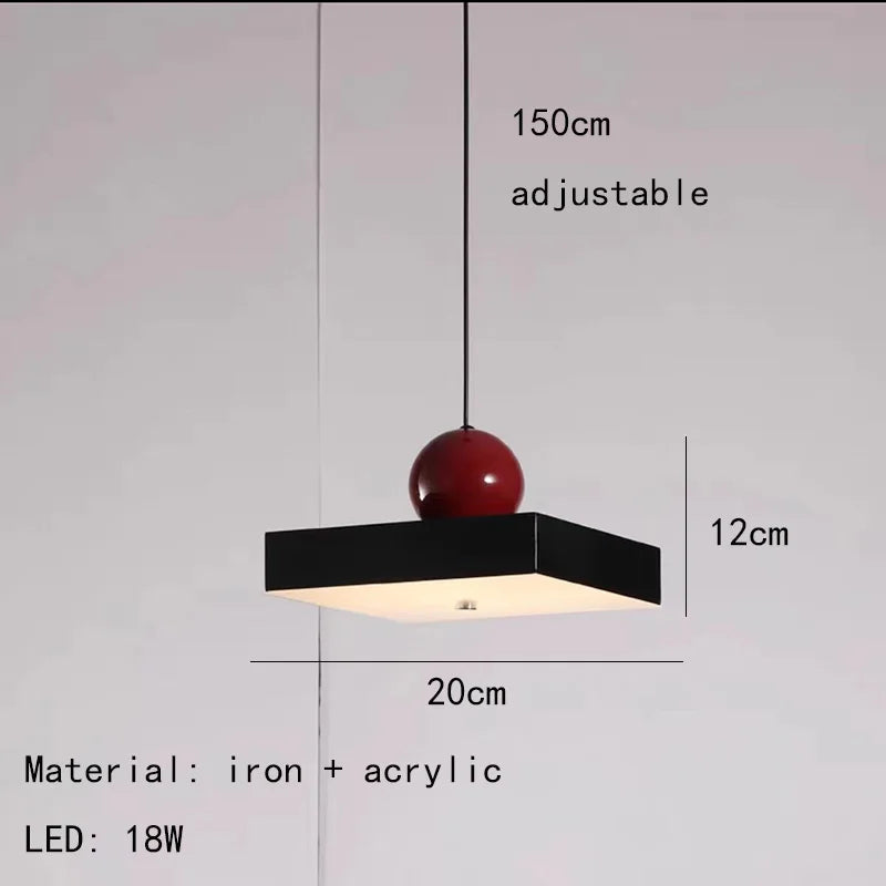 lustre moderne réglable cordon métallique pour intérieur design - vue 19 sur 24