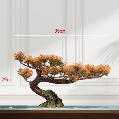 décoration intérieure faux arbre bonsaï style chinois pour un paysage apaisant - vue 31 sur 33