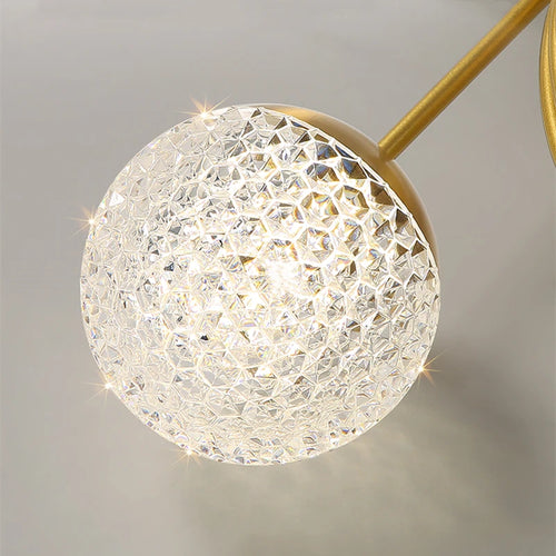 plafonnier led acrylique éclairage luxe intérieur gradation continue - vue 3 sur 10