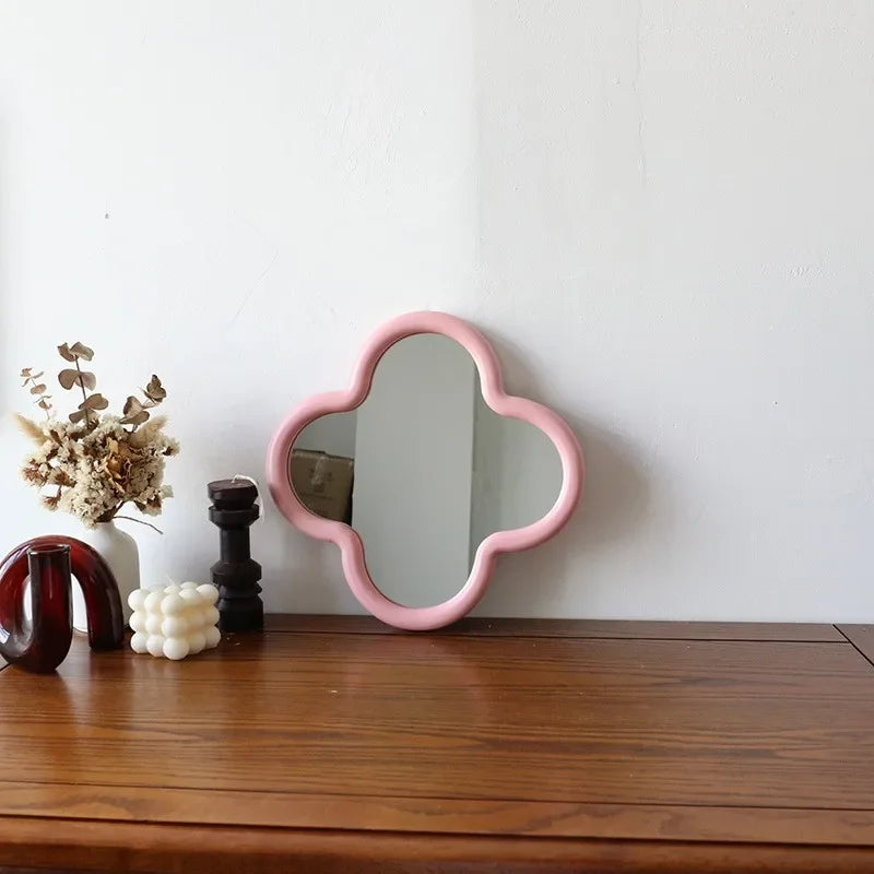 miroirs décoratifs en bois sur pied pour la vanité - vue 5 sur 9