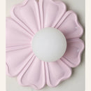 applique murale créative lampe à fleurs en résine pour enfants
