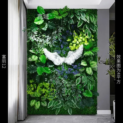 mur végétal artificiel pour décoration extérieure et aménagement paysager - vue 22 sur 30