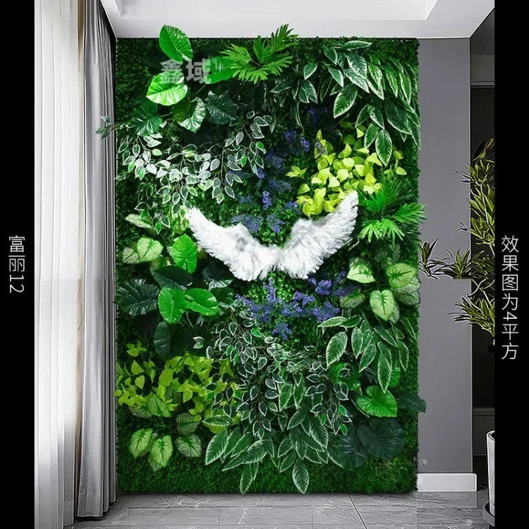 mur végétal artificiel pour décoration extérieure et aménagement paysager - vue 21 sur 30
