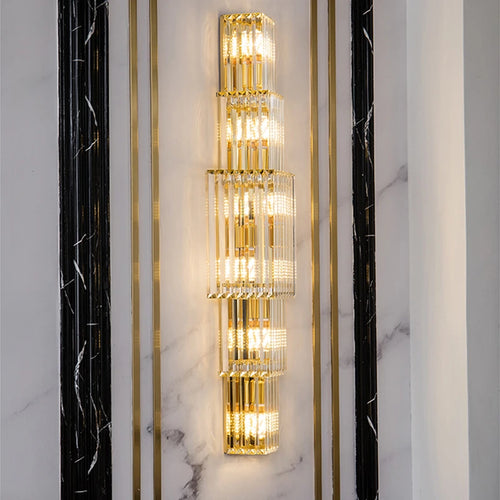 applique murale moderne en cristal pour un éclairage luxueux - vue 6 sur 15