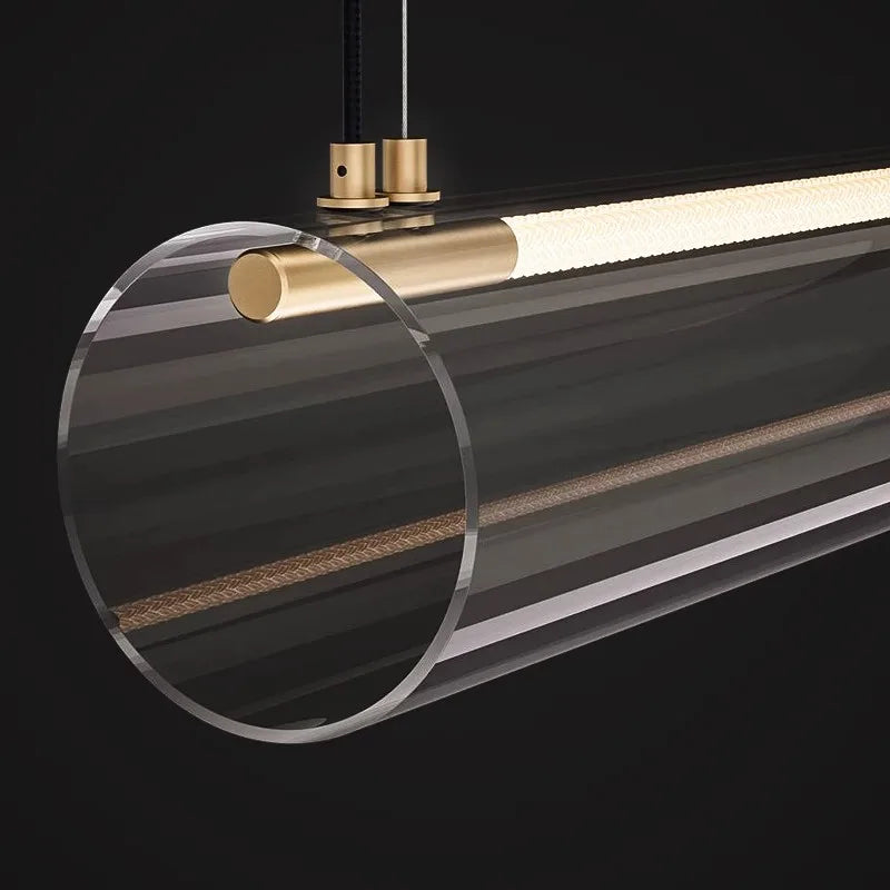 lustre design acrylique pour éclairage décoratif intérieur - vue 4 sur 7