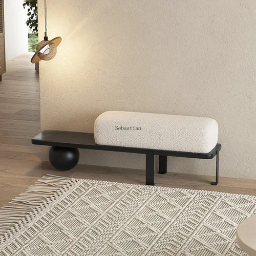 tabouret créatif pour changer de chaussures à la maison - vue 3 sur 11