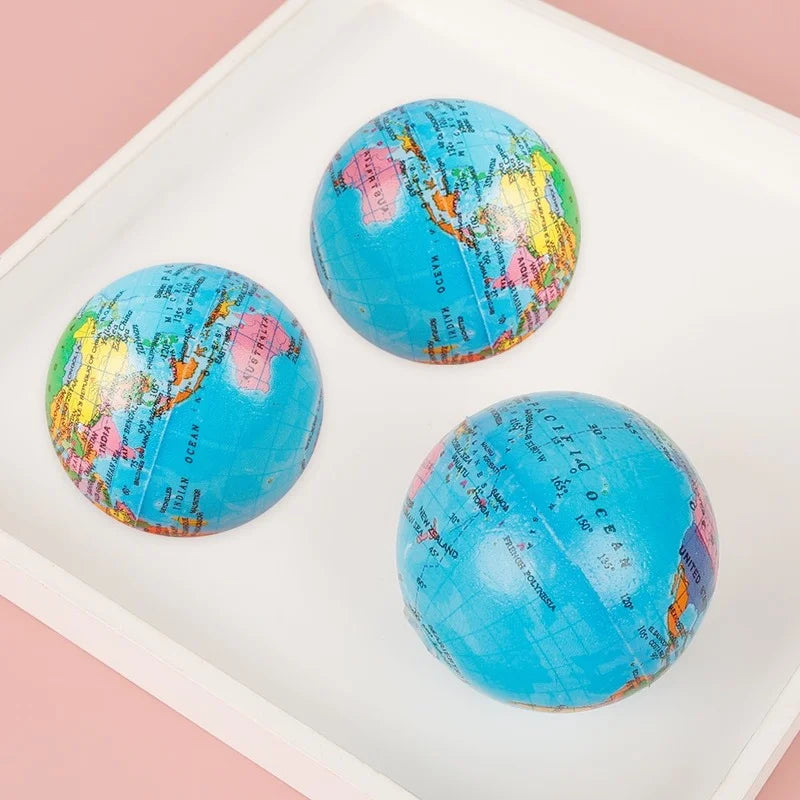 lot de 4 boules en mousse pour soulager le stress et jouer - vue 7 sur 7